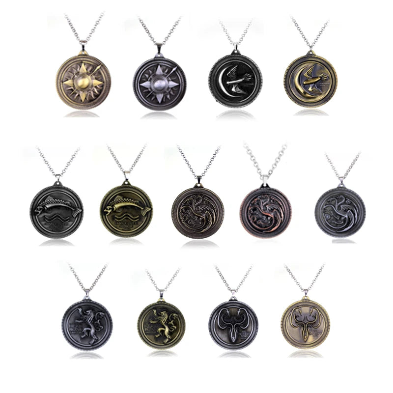 Winter Wolf Sigil Keychain