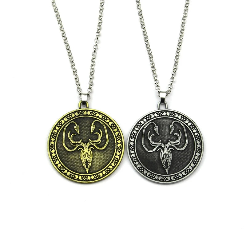 Winter Wolf Sigil Keychain