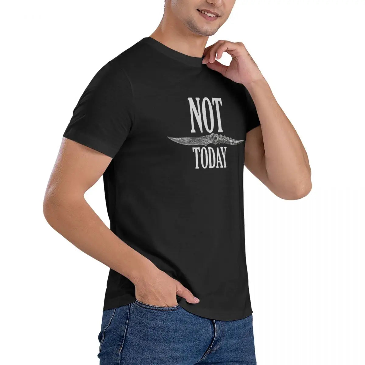 The Assassin’s Creed: Arya Stark "Not Today" Graphic Tee
